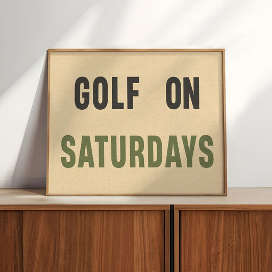 Golf On Saturdays